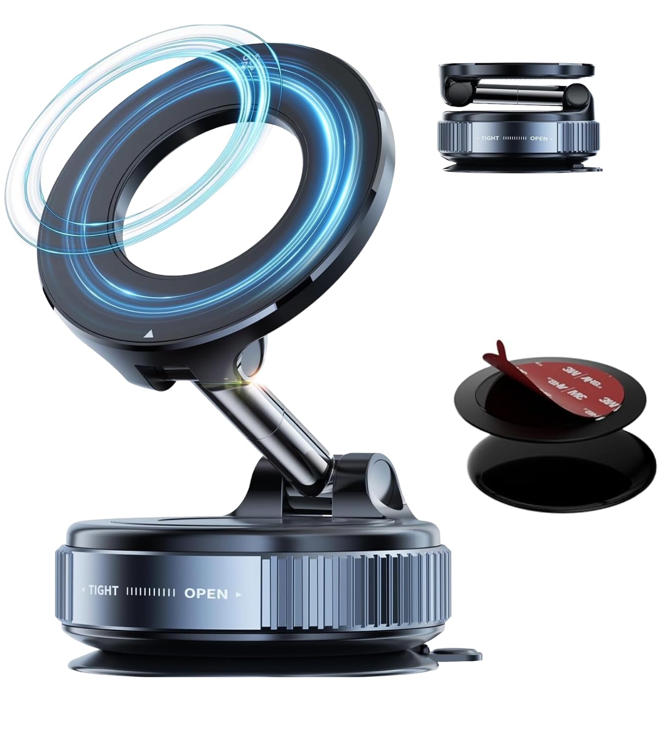 Vacuum Magnetic Suction Phone Holder